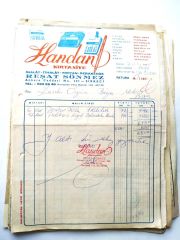 Handan Kırtasiye - Sirkeci  / Fatura - Efemera