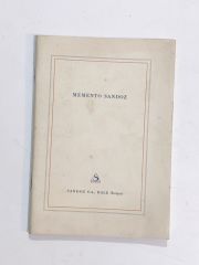 Memento Sandoz - Kitap