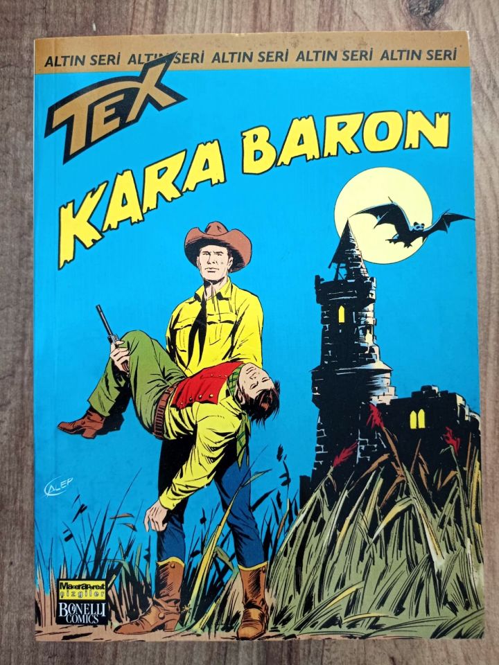 Tex - Kara Baron - Sayı : 94 - Bonelli Comics / Çizgi Roman