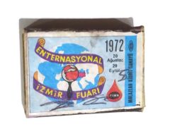 1972 Enternasyonal İzmir Fuarı - Malazlar Kibrit