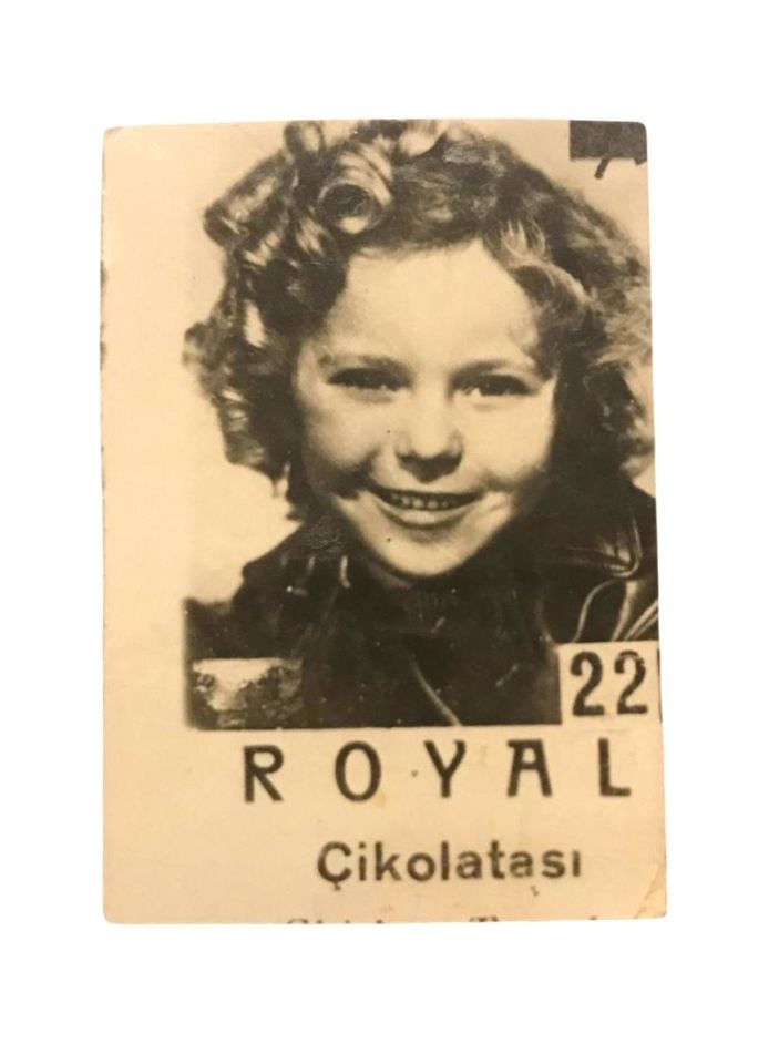 Royal Çikolatası - Shirley TEMPLE / 3.5x5 cm.