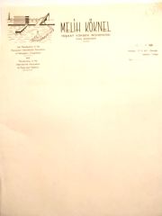 Melih KÖKNEL - İnşaat Yüksek Mühendisi  / Antetli kağıt - Efemera