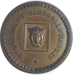 Stockholms Handbollförbund 1977 -78 / Bronz madalyon