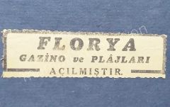 Florya Gazino ve Plajları açılmıştır -  Gazete reklamı