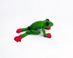 Hareketli kurbağa / Red eyed tree frog - Oyuncak