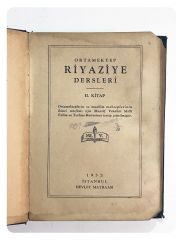 Orta Mektep Riyaziye Dersleri 2. Kitap - Kitap