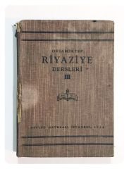 Orta Mektep Riyaziye Dersleri 3. Kitap - Kitap