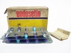 Endosetin / Nobel İlaç - Eski İlaç Kutuları