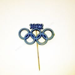1972 Olimpiyatları plastik rozet Spor Rozetleri -