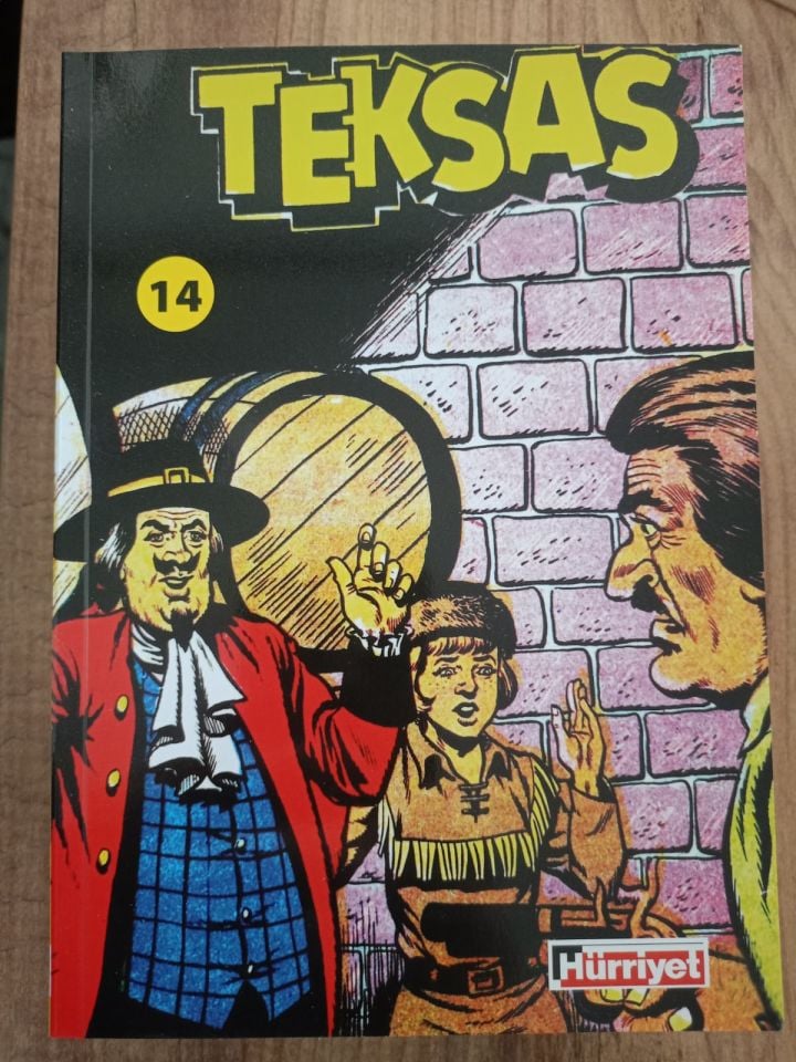 Teksas Sayı:14 - Hürriyet yayınları / Çizgi roman