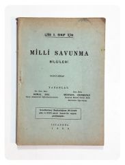 Milli Savunma Bilgileri İkinci Kitap / Kemal AKA - Mustafa ÇİÇEKOĞLU - Kitap