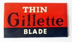 Thin Gillette blade - Jilet Berber malzemeleri, Jilet