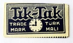 Tık - Tak Türk malı - Jilet Türk Malı Jilet