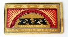Zaza Altun gibi kıymette bıçak  - Jilet Türk Malı Jilet Nadirrr