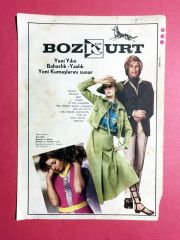 Bozkurt kumaşları - 18x24 Dergi Gazete Reklamları