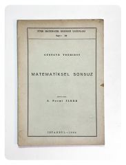 Matematiksel Sonsuz / A. Nazmi İLKER - Kitap