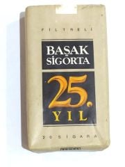 Başak Sigorta 25. yıl - Eski sigara