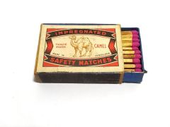 Impregnated Safety Matches Camel - Ahşap Kasa Kibrit