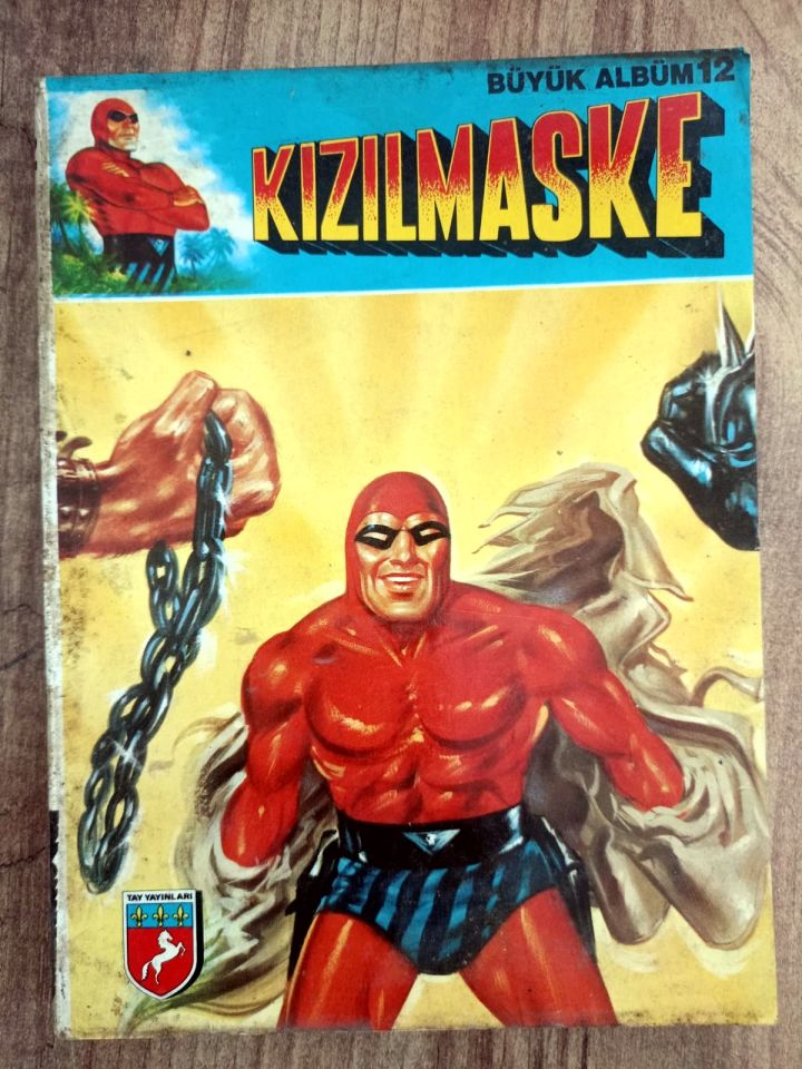 Kızılmaske - Büyük albüm - Sayı : 12 / Tay yayınları - Çizgi Roman