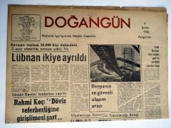Doğangün Haftalık İşçi İşveren Gazetesi  - 6 Şubat 1976