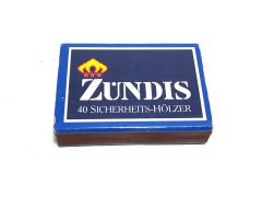 Zündis 40 sicheheits - Hölzer - Kibrit