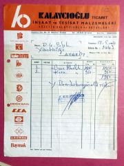 Kalaycıoğlu Ticaret / BAKIRKÖY - Fatura