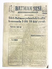 Batman Sesi Gazetesi - 1 Ocak 1969