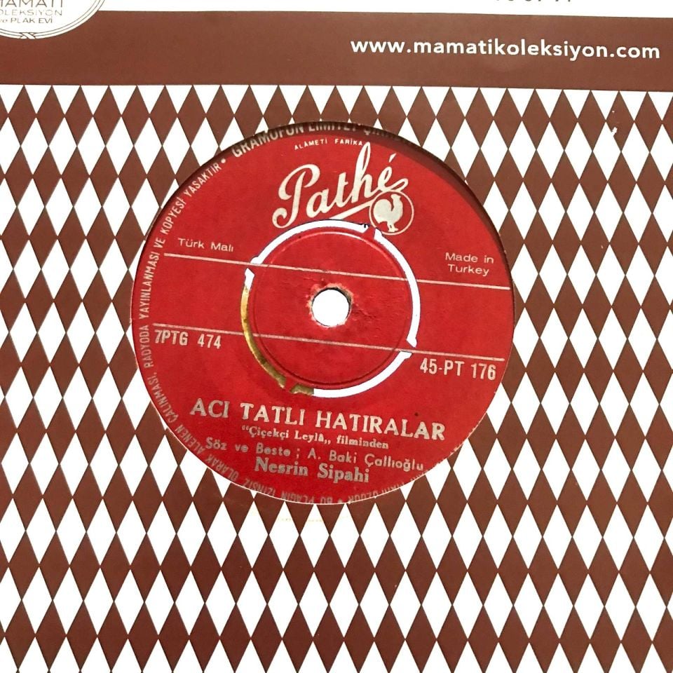 Acı Tatlı Hatıralar - Ateş Perisi / Nesrin Sipahi - PLAK