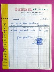 Özhızır Ticaret / BAKIRKÖY - Fatura