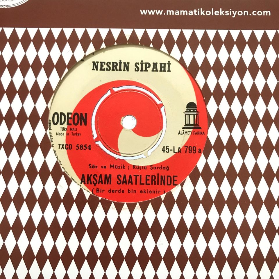 Akşam saatlerinde - Sana nasıl susamışım / Nesrin Sipahi - PLAK