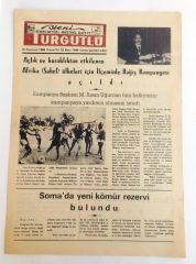 Yeni Turgutlu gazetesi, 18 Temmuz 1986 - Efemera