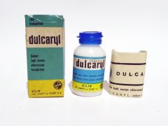 Dulcaryl / Bilim ilaçları - Eski İlaç Şişeleri