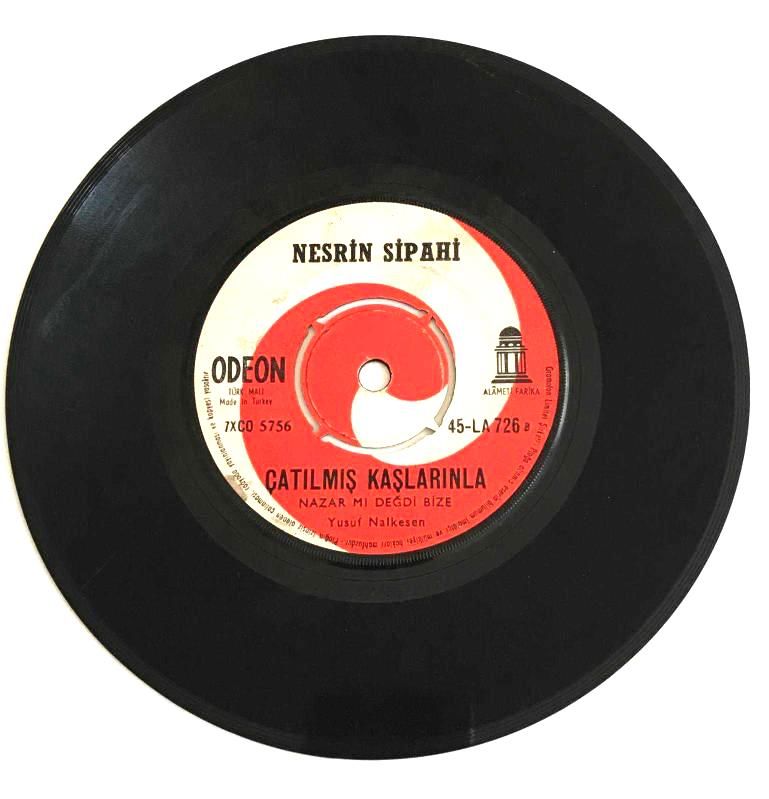 Çatılmış Kaşlarınla - Bakışların Dolu Kin  /  Nesrin Sipahi - PLAK