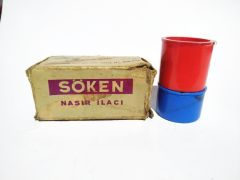 Söken Nasır İlacı / Alev Laboratuarı - Eski İlaç Şişeleri