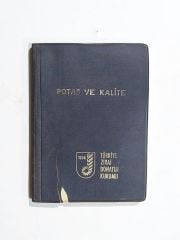 Potas ve kalite / Türkiye Zirai Donatım Kurumu - Kitap