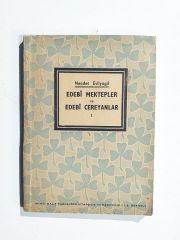 Edebi mektepler ve edebi cereyanlar 1 - Kitap