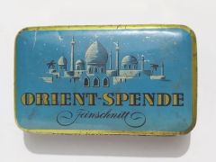 Oriente - Spende Feinschnitt - Teneke sigara kutusu / Obje