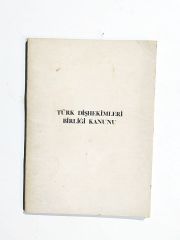 Türk Diş Hekimleri Birliği Kanunu - Kitap