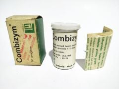 Combizym / Santa Farma ilaçları - Eski İlaç Şişeleri