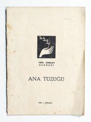 Türk Anneler Derneği Ana Tüzüğü - Kitap