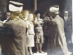İngiliz sefirinin eşi mehter ile karşılandı - Fotoğraf