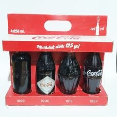 Coca Cola 125. YIL - Özel üretim, set - Kargoyla gönderilmez.
