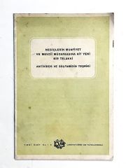 Nesiçlerin Muafiyet Ve Mevzii Müdafaasına Ait Yeni Bir Telakki Antivirüs Ve Sülfamidin Teşriki - Kitap