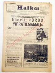 Zonguldak, Devrek Halkcı gazetesi, 19 Temmuz 1971 - Efemera