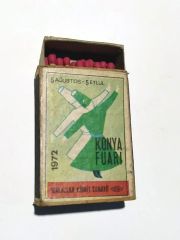 1972 Konya fuarı / Malazlar kibrit