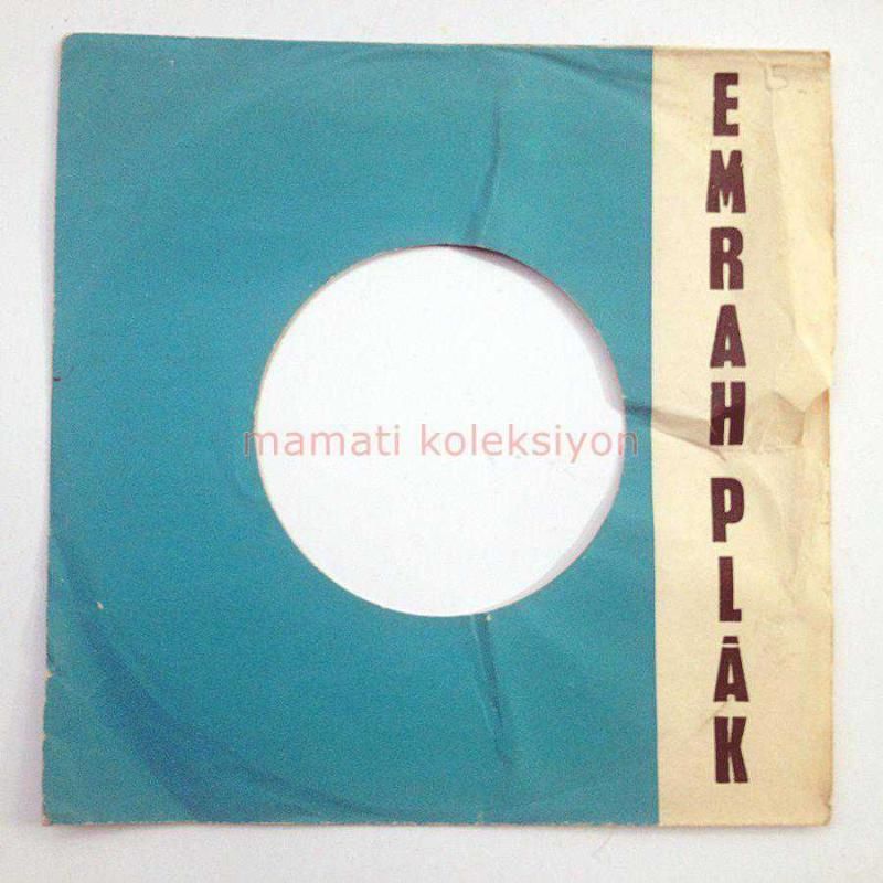 Emrah Plak - Plak kabı - Sadece kapaktır, içerisinde plak yoktur.