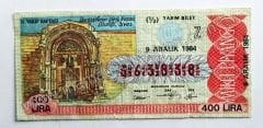 9 Aralık 1984 Yarım bilet - Milli Piyango Bileti Sivas, Divriği, Darüşşifanın giriş
