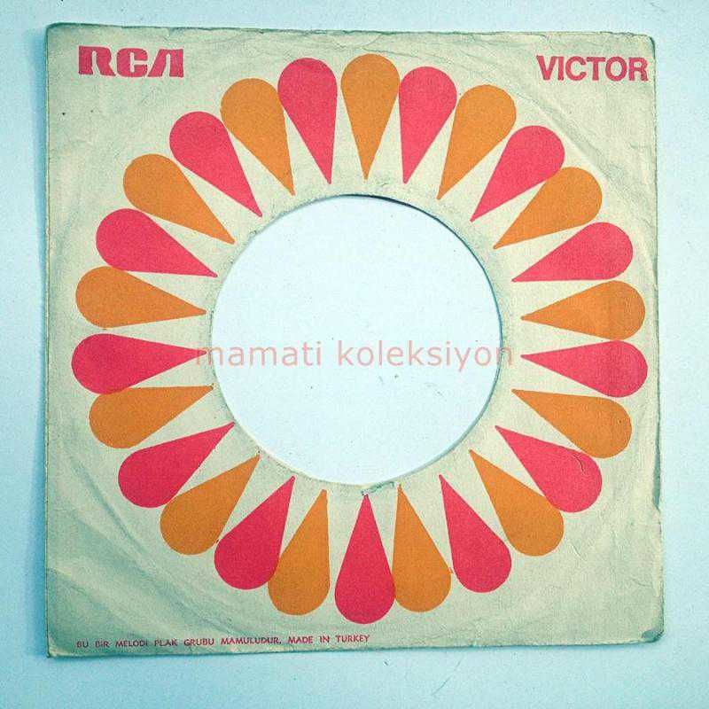 RCA Victor -  Plak kabı - Kapak içerisinde plak yoktur.