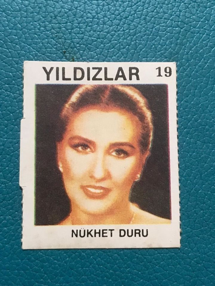 Nükhet DURU - Zevk Başak Firması / Sanatçı kartı - 4.5x5.5