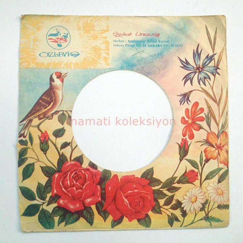 Özleyiş plak - Plak kabı - Kapak içerisinde plak yoktur.